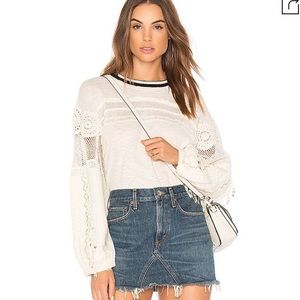 Free People Marakesh Embroidered Long Sleeve